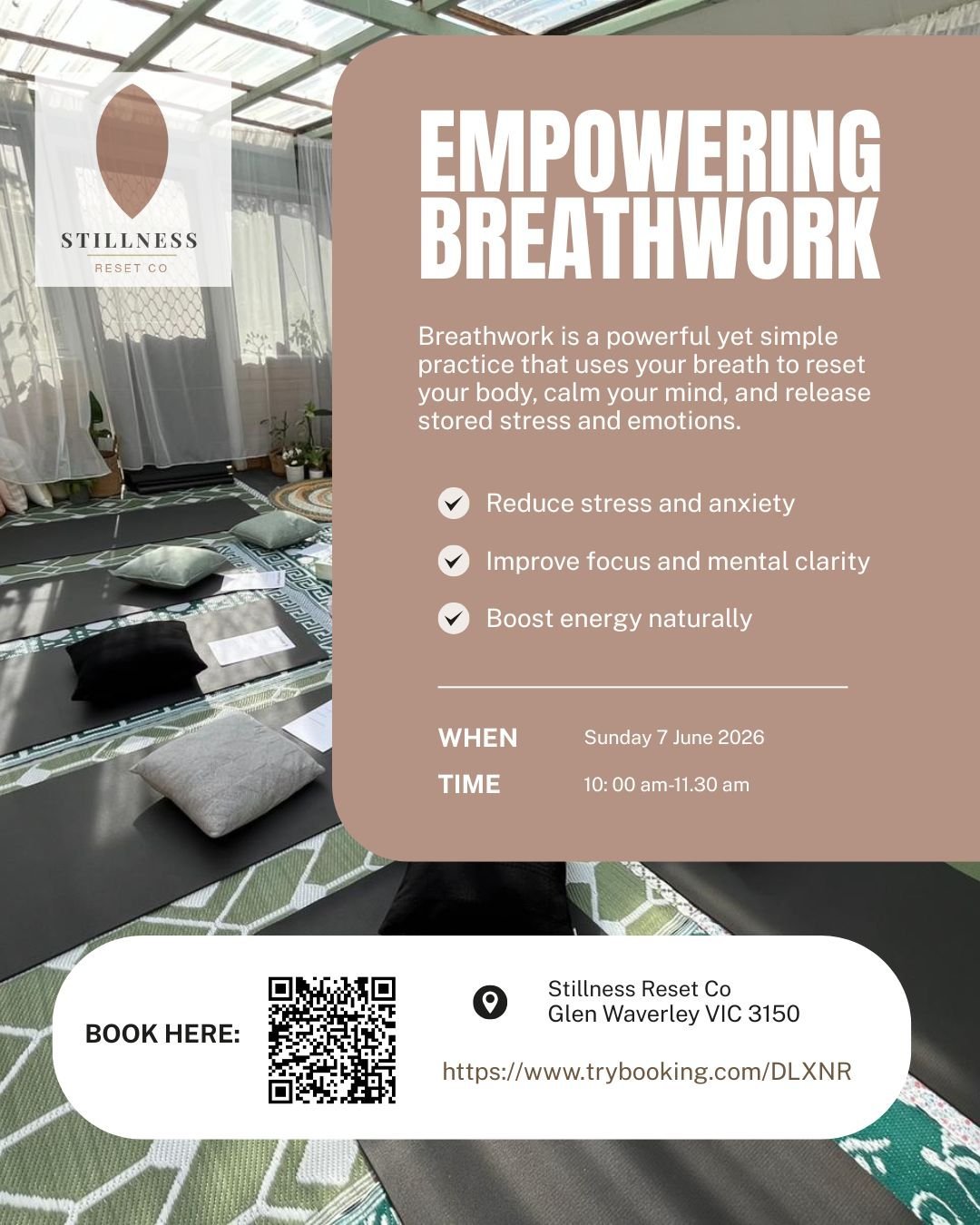 Empowering Breathwork: A Somatic Journey to Release Stagnation and Reclaim Inner Calm