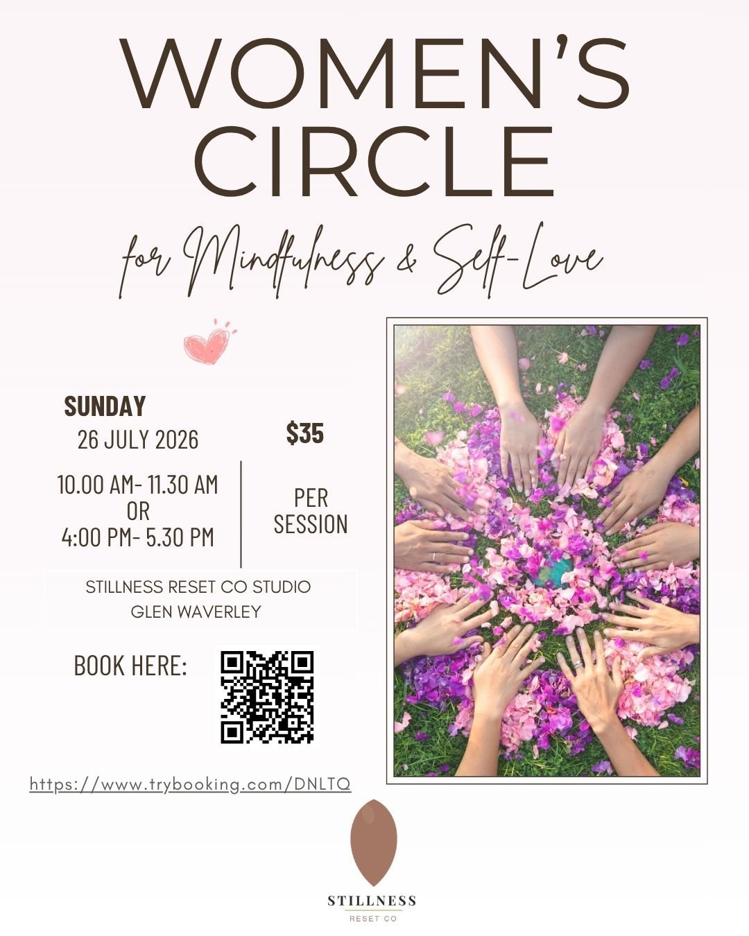 WOMEN’S CIRCLE for Mindfulness & Self-love